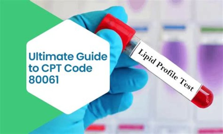 What does CPT code 80061 mean