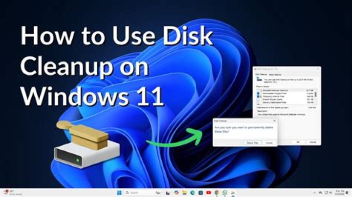 What does disk clean up mean