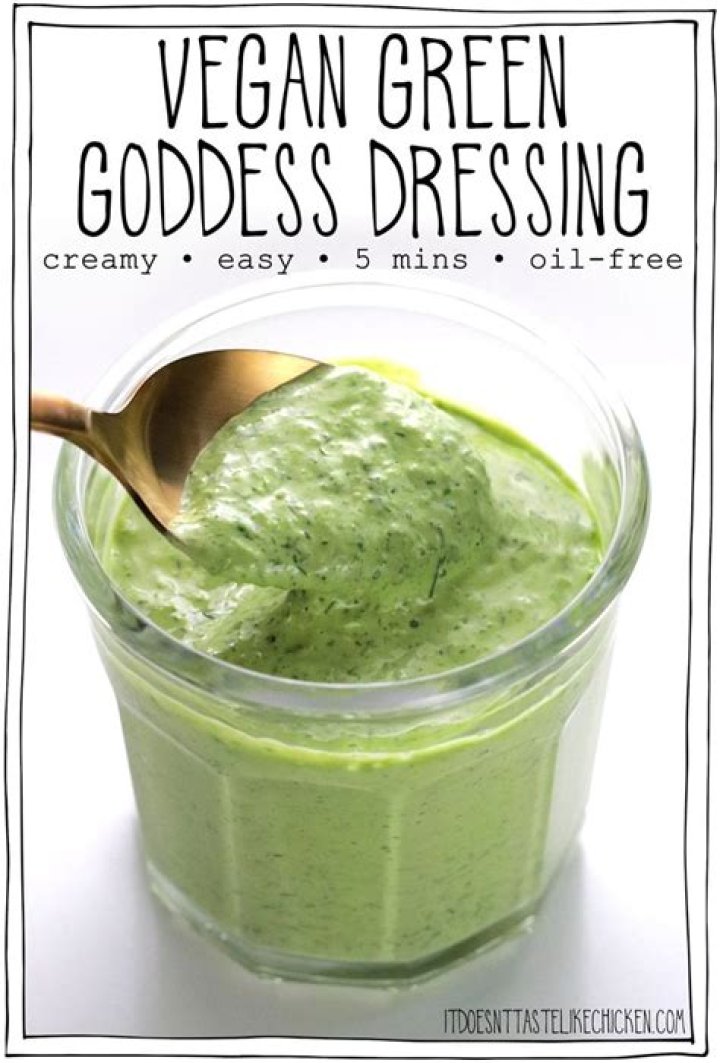 What does Goddess dressing taste like