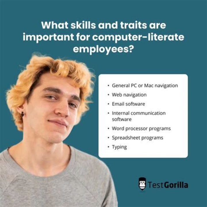 What does it mean if a person is computer literate