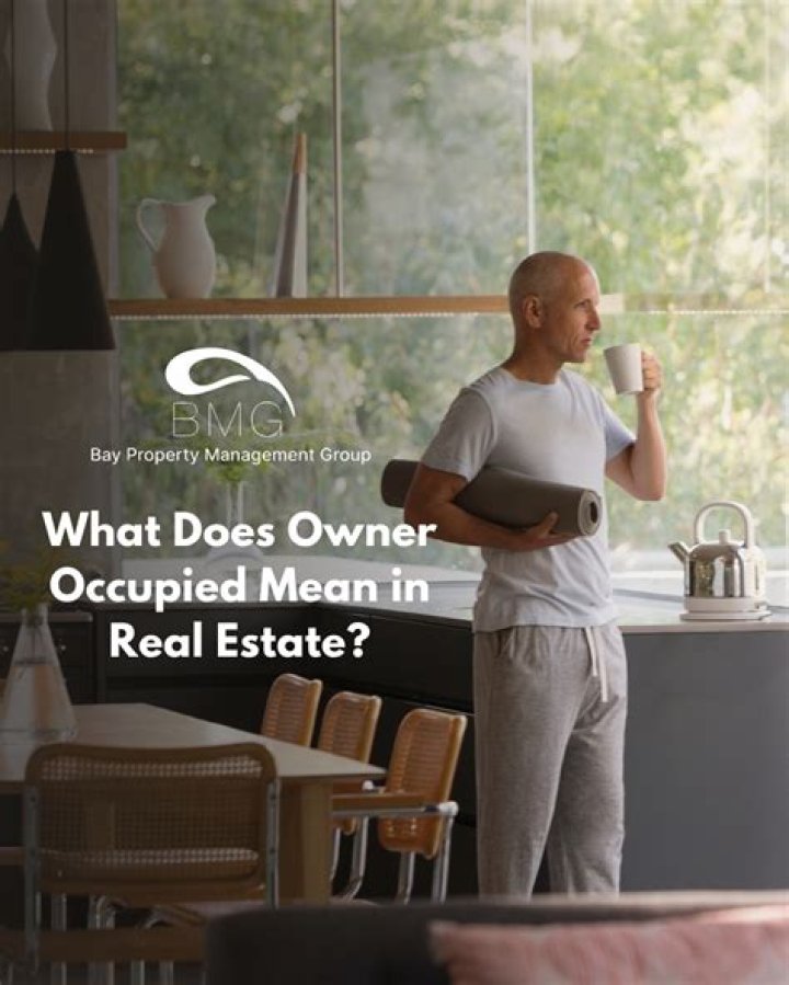 What does it mean owner occupied