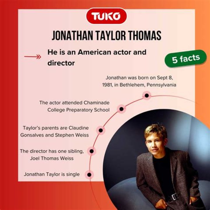 What does Jonathan Taylor Thomas do for a living