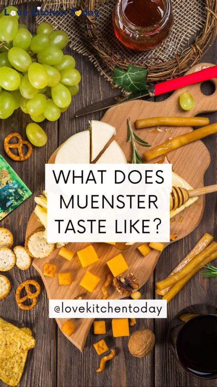 What does Muenster taste like