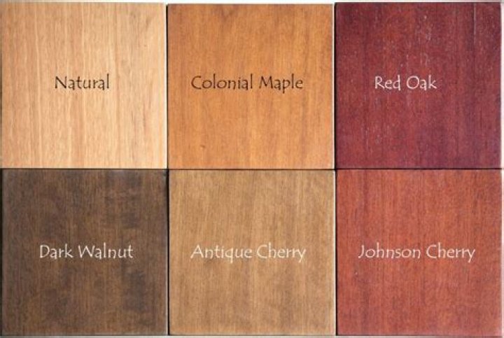 What does natural mahogany look like
