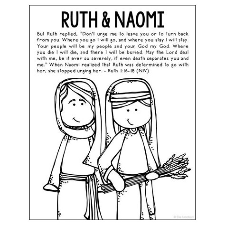 What does the Bible say about Ruth and Naomi