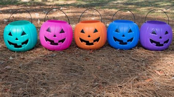 What does the colored pumpkin mean