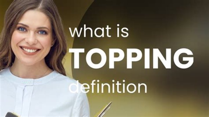 What does topping you off mean