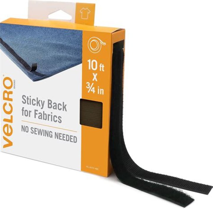 What fabrics will Velcro stick to