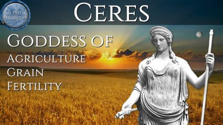What goddess is Ceres named after