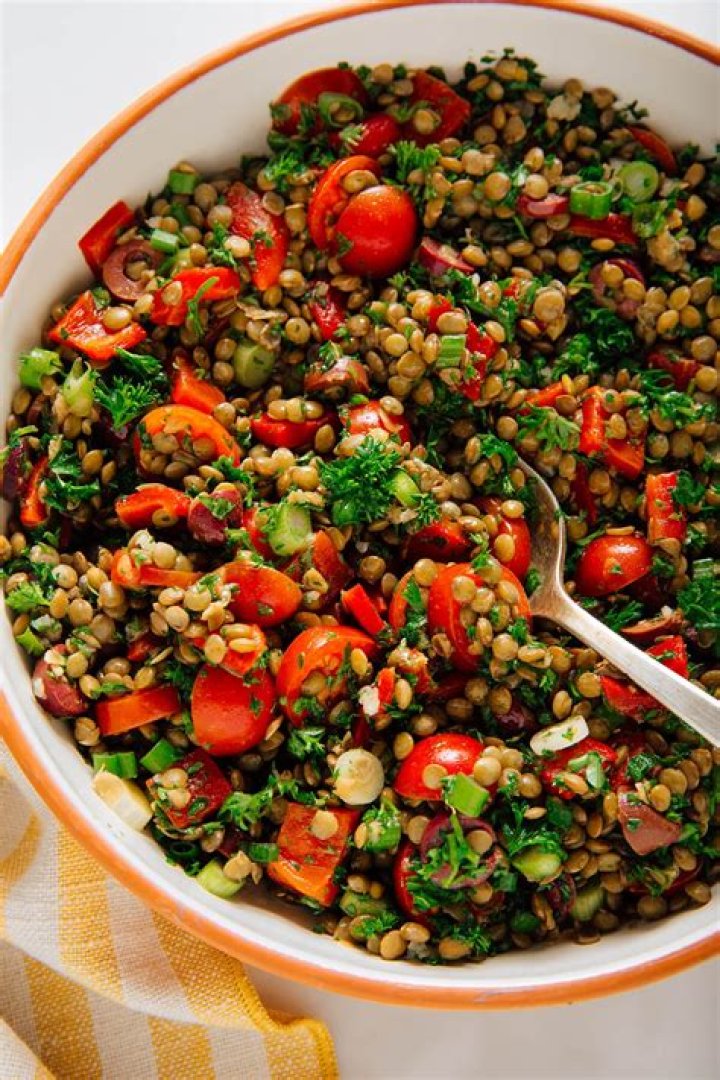 What goes with lentils