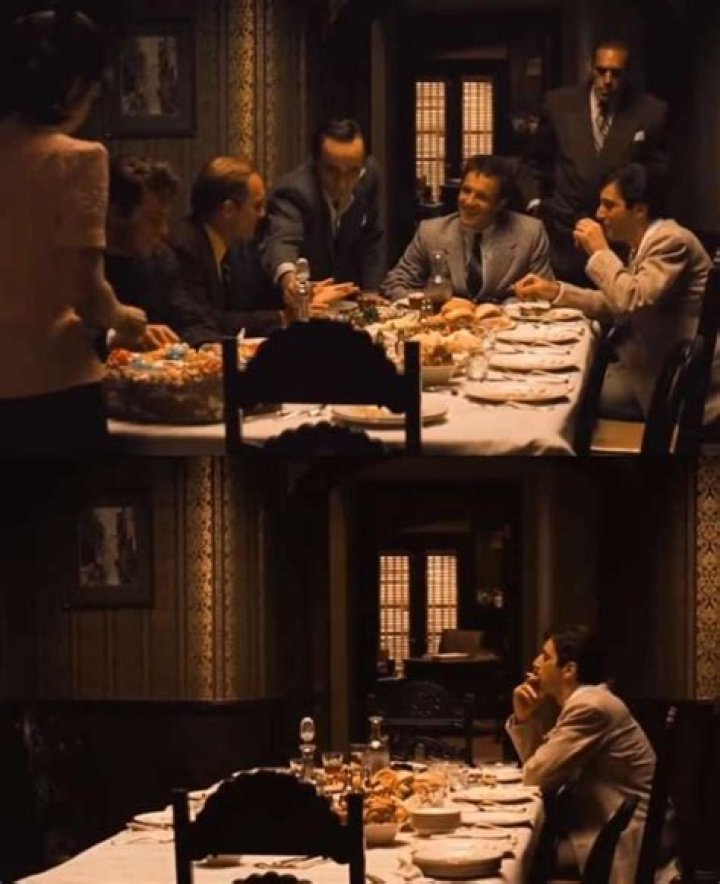 What happens at end of Godfather