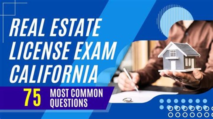 What happens if I fail the California real estate exam