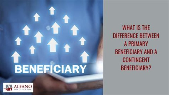 What happens if there is no contingent beneficiary
