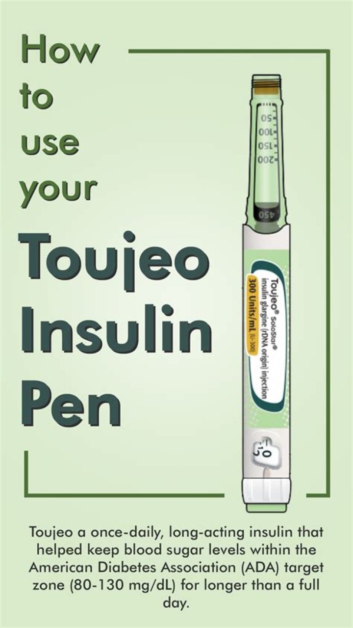 What insulin is comparable to Toujeo