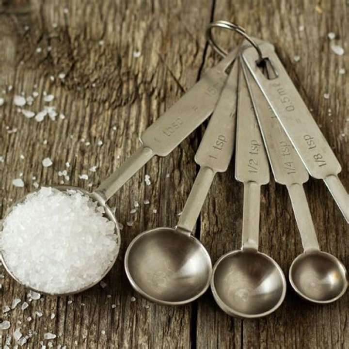 What is 2300 mg of salt in teaspoons