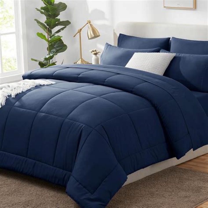 What is a baffled comforter