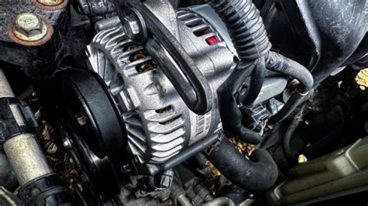 What is a car alternator made of
