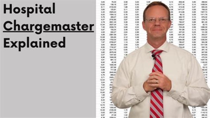 What is a chargemaster analyst