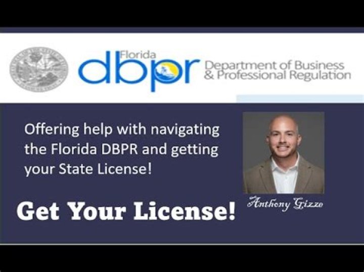 What is a DBPR license for