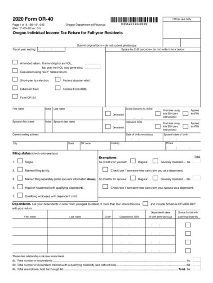 What is a Form 40