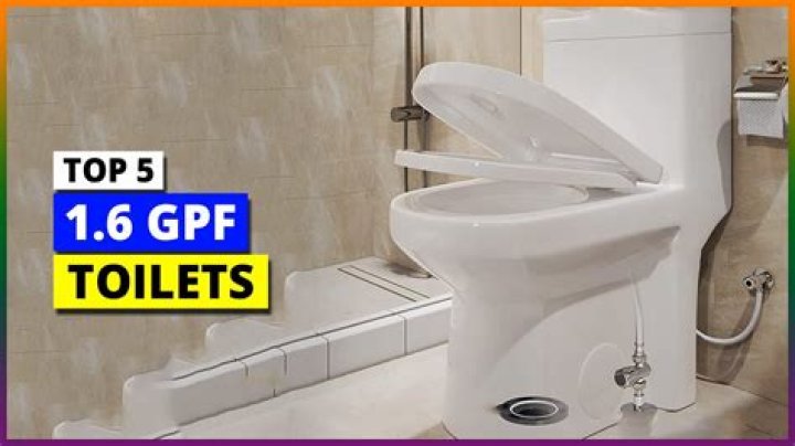 What is a good GPF for a toilet