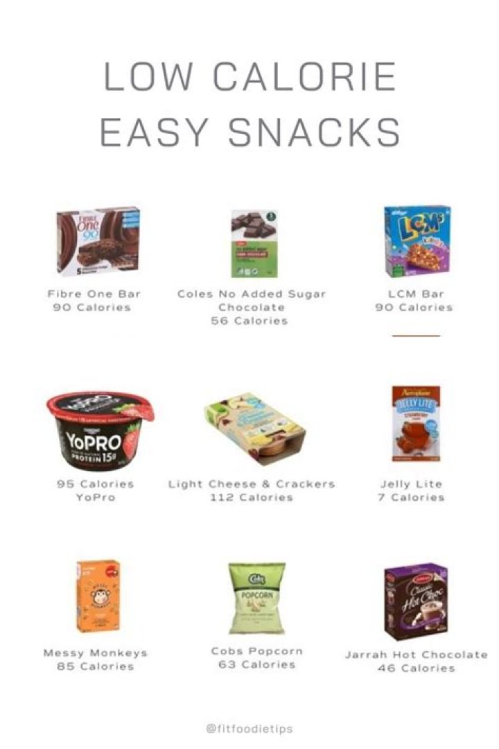 What is a good snack with low calories