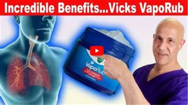 What is a good substitute for Vicks Vapor Rub