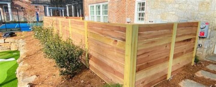 What is a horizontal fence