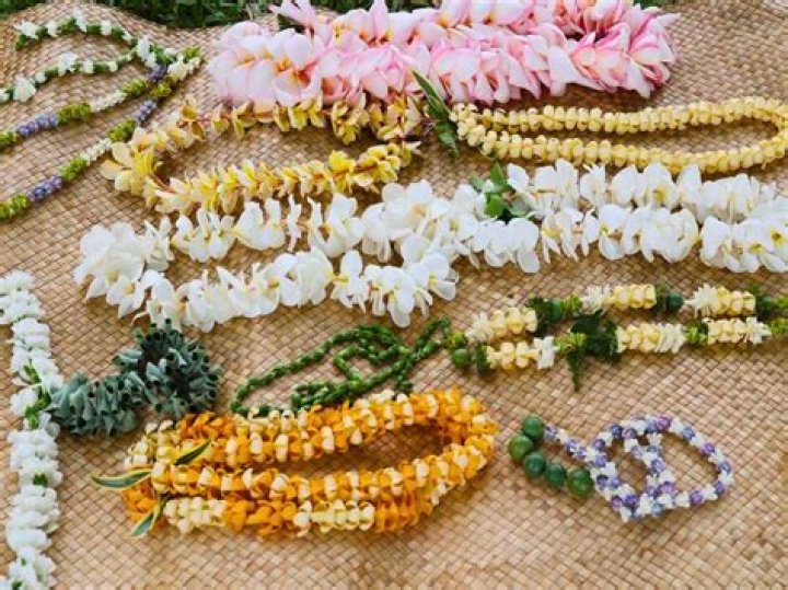 What is a lei made out of
