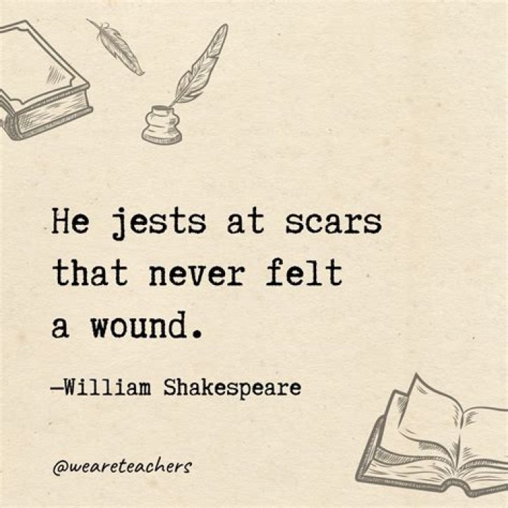 What is a meaningful quote from Shakespeare