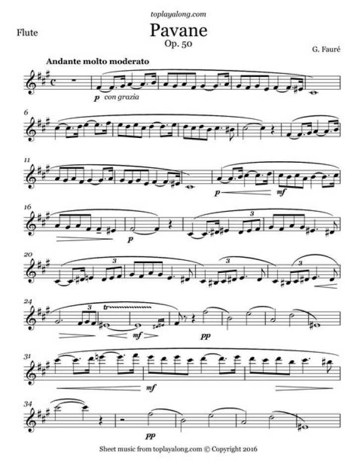What is a pavane in music