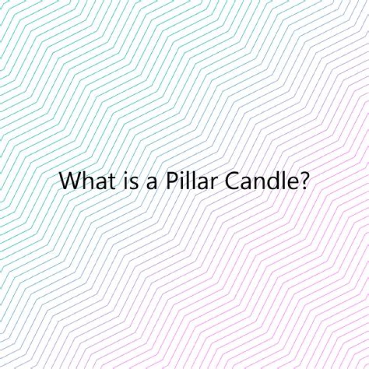 What is a pillar candle