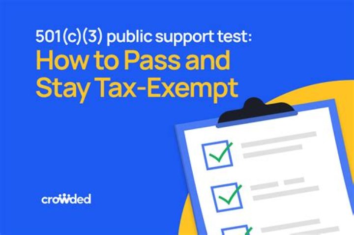 What is a public support test