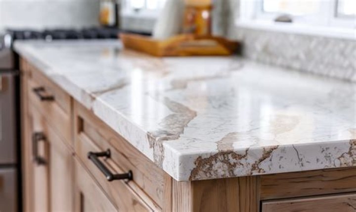 What is a quartz countertop made out of