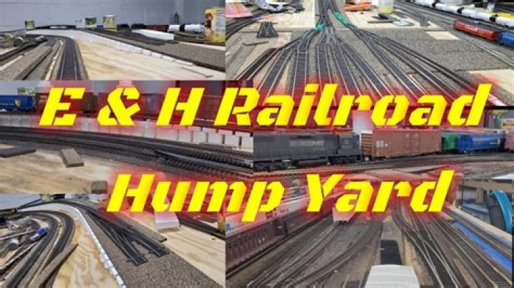 What is a rail hump yard