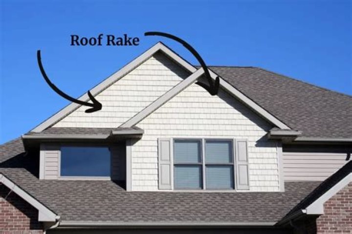What is a rake on a house