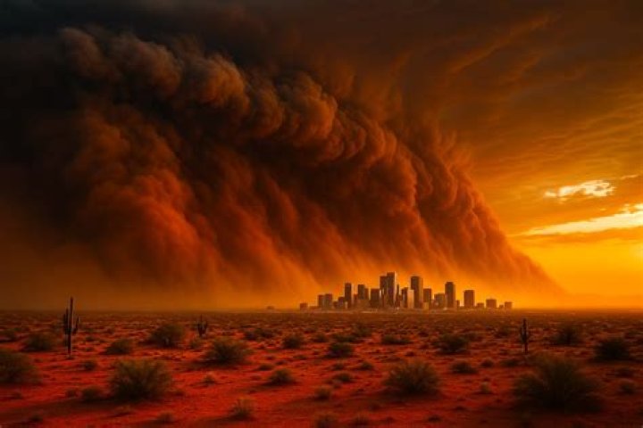 What is a sandstorm called