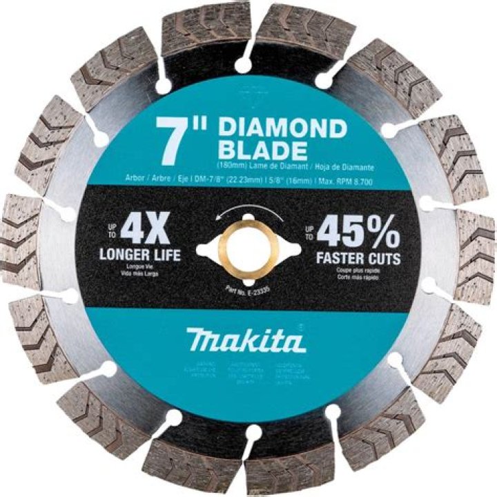 What is a segmented diamond blade