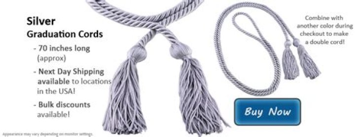 What is a silver cord at graduation