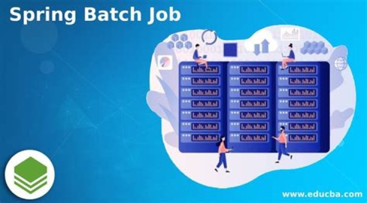 What is a spring batch job