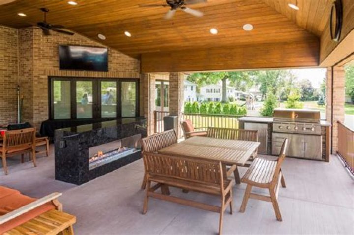 What is a summer kitchen in basement