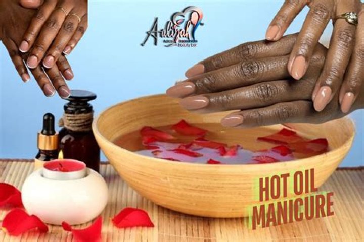What is a warm oil manicure