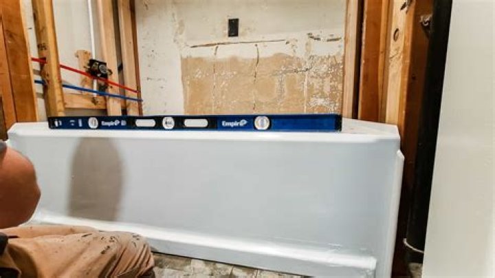 What is alcove installation for bathtub
