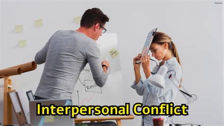 What is an example of interpersonal conflict