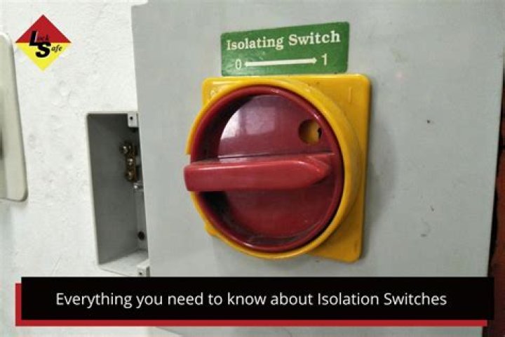 What is an isolator switch bathroom
