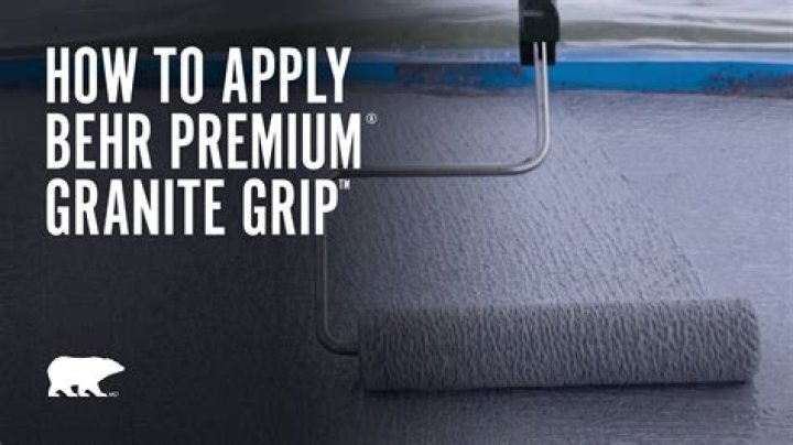 What is Behr granite grip used for
