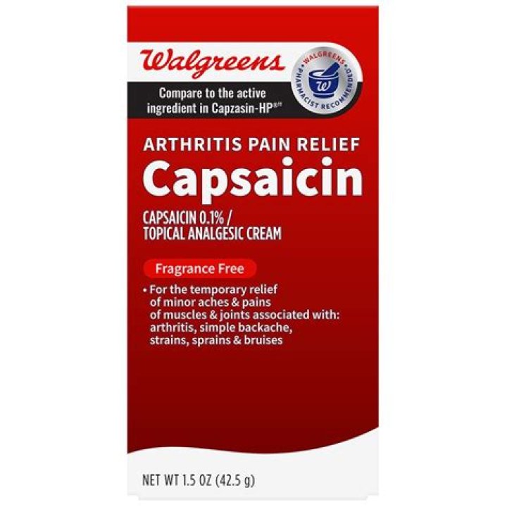 What is capsaicin cream made of