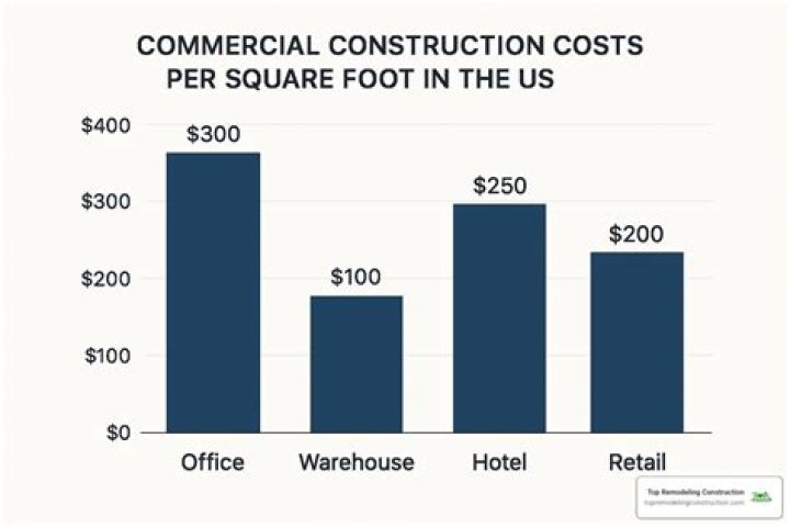 What is construction cost per sqft