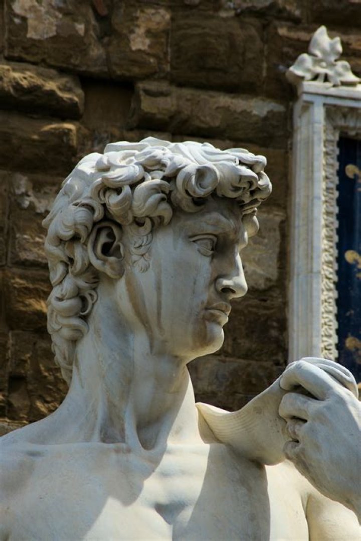 What is Contrapposto How is it shown in the statue of David by Michelangelo