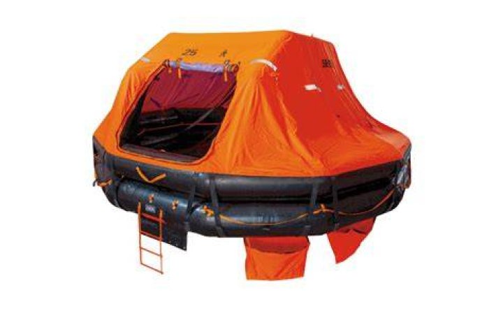 What is davit launched liferaft